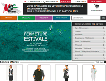 Tablet Screenshot of multi-services-collectivites.fr